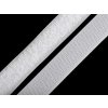Suchý zip háček + plyš šíře 25 mm METRÁŽ - bílá