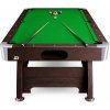Hop-Sport Biliardový stôl Vip Extra 9 FT hnedo/zelený