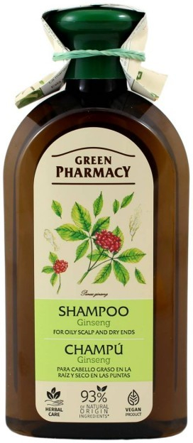 Green Pharmacy Ženšen šampón 350 ml