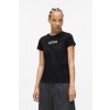 KARL LAGERFELD JEANS KLJ SLIM REFLECTIVE LOGO TEE BLACK