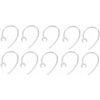 10 x Držiak na držiak Slúchadlá Bluetooth 6 mm