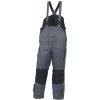 DELTA ICEBERG / Unisex zateplené nepremokavé montérky - šedá XL