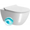 GSI - PURA závesná WC misa, Swirlflush, 36x55cm, biela ExtraGlaze 881511