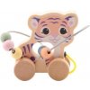 Jouéco Drevená hračka s labyrintom 12m + The Wildies Family Tiger