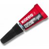 Sekundové lepidlo Kores Power Glue Gél - 3×1 g