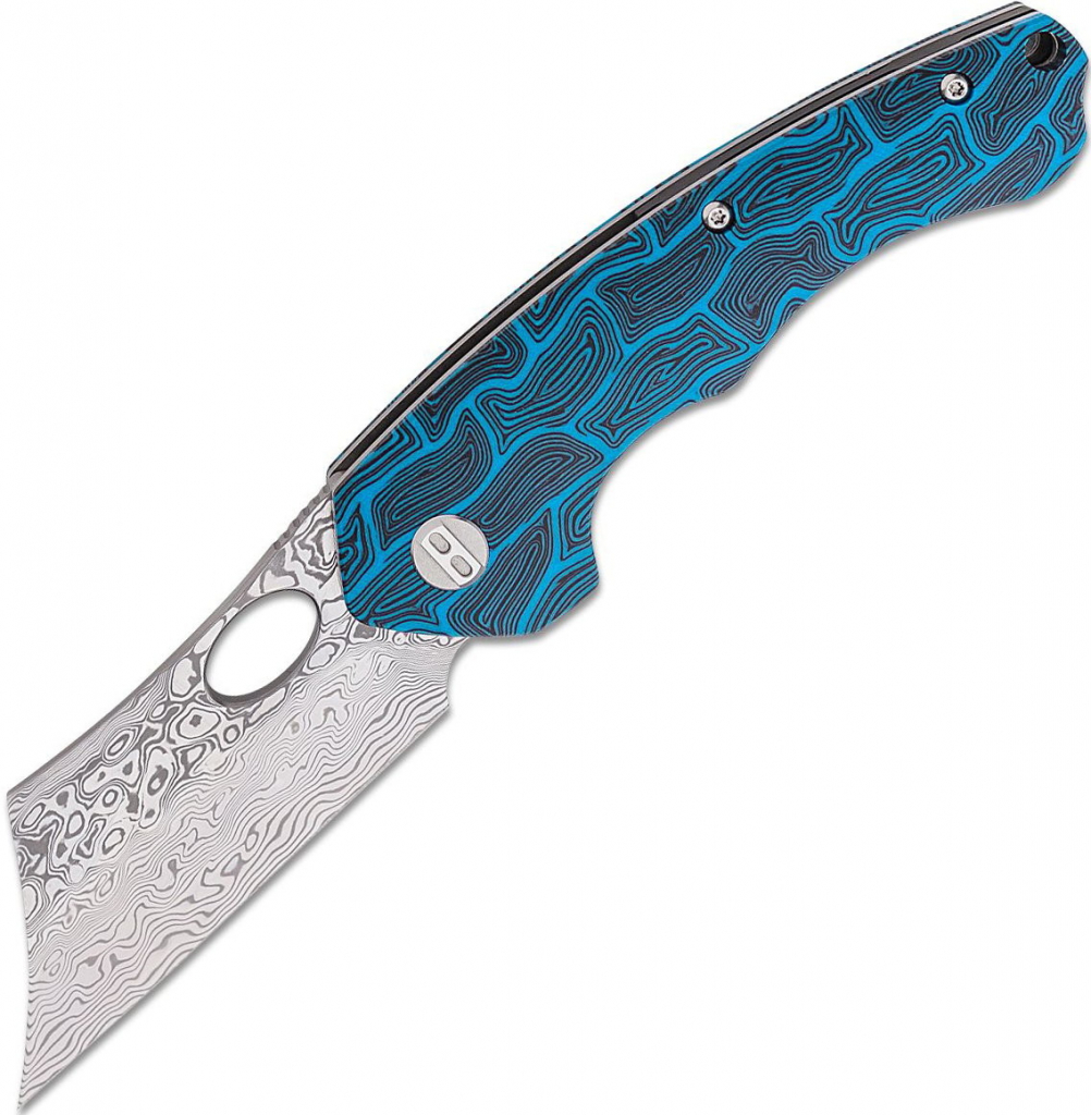 Bestech SKIRMISH Damascus G10