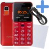 Telefón myPhone Halo Easy červený pre seniorov s rádiom, silná batéria, BT, 2G