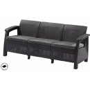 Záhradná pohovka Allibert Corfu Love Seat Max - Graphite