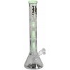 Beaker Ice bong s UFO perkolací Black Leaf 46 cm Zelená