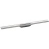 Hansgrohe RainDrain Flex - Lineárny sprchový žľab s roštom z nehrdzavejúcej ocele 900, k stene, skrátiteľný, kefovaná nerezová 56052800