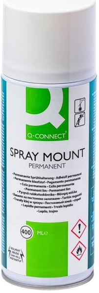 Q-CONNECT Lepidlo v sprejiQuick Mount 400 ml