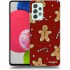 Picasee silikónový čierny obal pre Samsung Galaxy A73 5G - Gingerbread 2
