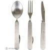 Lifeventure Knife Fork Spoon Set - Folding