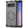 Techsuit – HoneyComb Shield MagSafe – ochranný obal na Samsung Galaxy S10 Plus – čierny