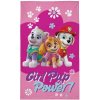 DETEXPOL Detský uterák Paw Patrol Girl pup Bavlna - Froté, 50/30 cm