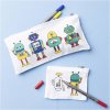 Creativ Company Kreatívna súprava Mini Craft Kit Textile Colouring Robot