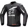 Kožená bunda Alpinestars GP Plus V4 čierno-biela 48