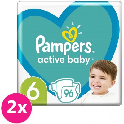 Pampers Active Baby 6 2 x 96 ks