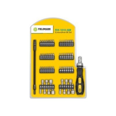 FIELDMANN FDS 1010-58R Šroubovák+bity