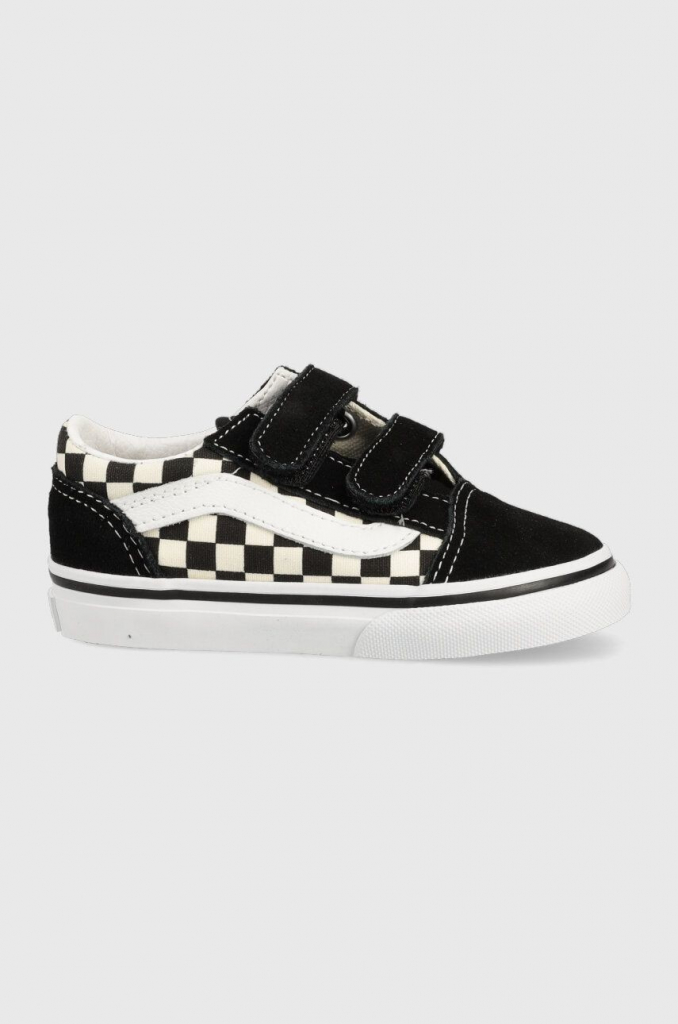 Vans TD Old Skool V (PRIMARY CHECK) blk/wht