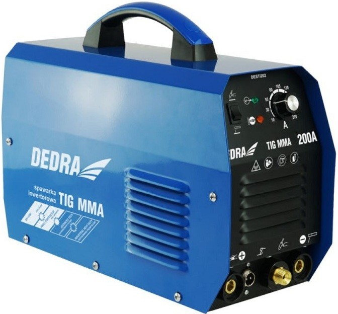 Dedra TIG 200A + MMA, TIG a MMA