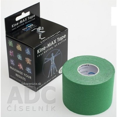 Kine-MAX Classic Kinesiology Tape zelená tejpovacia páska 5cm x 5m, 1 ks