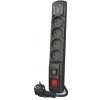Acar Napájecí proužek F4 USB A+C 5M 4X 230V PD3.0 QC černý