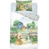DETEXPOL Obliečky do postieľky Bavlna, 3D Farma blue 100/135, 40/60 cm