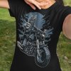 Tričko s potlačou SAMURAI RIDE Pánsky Čierna 110 cm/4 roky