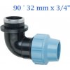 DONSEN PE Koleno 90° s vnútorným závitom 32 mm x 3/4 
