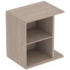 Geberit iCon - Bočná skrinka 37x40x27 cm, otvorená, dub 502.325.JH.1