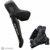 Shimano GRX Di2 BL-RS717L/BR-RX410 radenie/hydr. predná brzda, 1x12, Flat Mount, had. 1 700 mm + platničky L05A