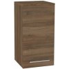 Mereo, Mereo Bino kúpeľňová skrinka horná 63 cm, pravá, Multidecor, Orech Pacifik tabákový, MER-CN696OPT2