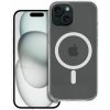 Kryt Forcell F-Protect Clear Hybrid Premium Case s MagSafe iPhone 15 Priesvitný