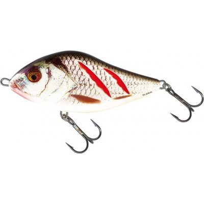 Salmo Wobler Slider Sinking 10cm 46g Wounded Real Grey Shiner (QSD032)