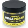 Mikbaits Mega Plávajúce Fluo Boilie Ananas N-BA 300 ml 25 mm