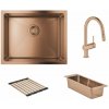 Súprava nerezový drez Grohe K700U 31574DL1, kuchynská batéria Grohe Minta 32321DL2, 40852DL0, 40856DL0