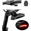 Zadné svetlo na bicykel Rockbros LKWD-R1 s laserom a diaľkovým ovládaním + kábel Micro USB - USB-A - čierne