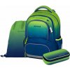 OXYBAG Školská sada 3 ks OXY NEXT Ombre Green