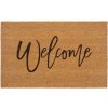Hanse Home Collection Welcome 105570 Hnedá 45x75 cm