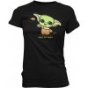 Star Wars The Mandalorian Child Force (dámske) (T-Shirt) L