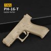 Wosport Wosport Patch GLOCK PVC 3D gumový - pískový
