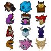 Fanattik Odznak Dungeons & Dragons 50th Anniversary Pins náhodný výber