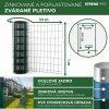Pletivo EUROPLAST 1, 1000/100x50/2,20 mm, zelené, RAL 6005, Zn+PVC, ohradové, bal. 10 m
