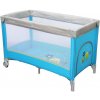 Detská cestovná postieľka Baby Mix Vrabce svetlo modrá (Detská cestovná postieľka Baby Mix Vrabce svetlo modrá)
