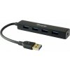 Equip USB-Hub 4 porty USB 3.0-hub čierna; 128953