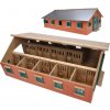 Kids Globe Stajňa pre kone s 9 boxmi 1:32