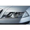 MILOTEC Kryt svetlometu čiernej, Škoda Octavia II, 2004->, Combi / Limousine; RS