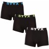 3PACK pánske boxerky Styx športová guma nadrozmer viacfarebné (R9606162) 4XL 120 dní na výmenu alebo vrátenie tovaru!