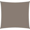 Stínící plachta oxfordská látka čtvercová 3,6 x 3,6 m taupe Hnědošedá 135413